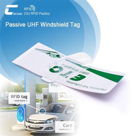 rfid windshield tag film|rfid windshield sticker.